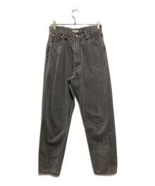 leno（リノ）の古着「LUCY HIGH WAIST TAPERED JEANS」｜グレー