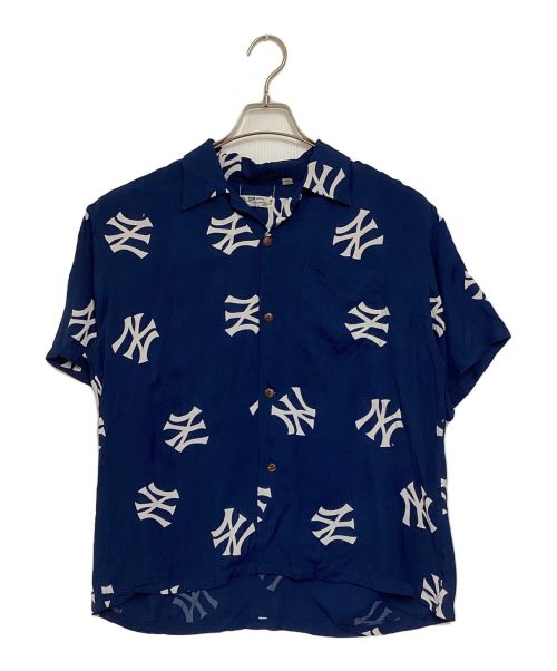 Sun Surf（サンサーフ）Sun Surf (サンサーフ) BEAMS (ビームス) MLBアロハシャツ ネイビー サイズ:Sの古着・服飾アイテム