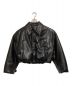 MAISON SPECIAL（メゾンスペシャル）の古着「Vegan Leather Balloon Blouson」｜ブラック