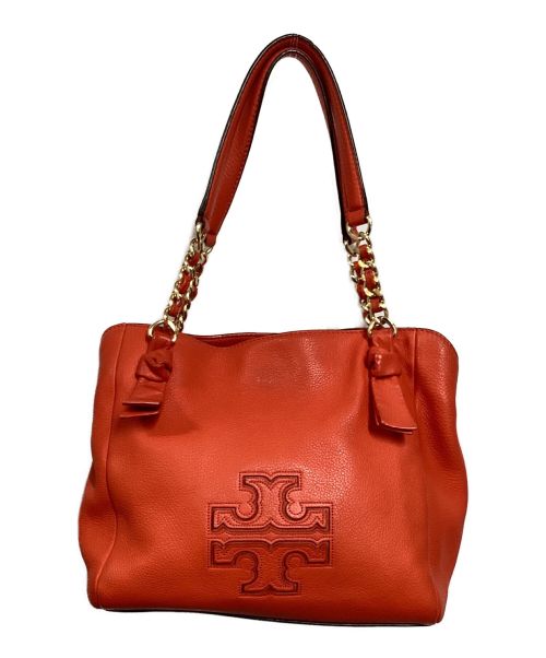 TORY BURCH（トリーバーチ）TORY BURCH (トリーバーチ) 2WAYレザーバッグ レッドの古着・服飾アイテム