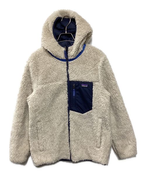 Patagonia（パタゴニア）Patagonia (パタゴニア) Reversible Ready Freddy Hoody ネイビー×ナチュラル サイズ:不明の古着・服飾アイテム