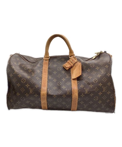 LOUIS VUITTON（ルイ ヴィトン）LOUIS VUITTON (ルイ ヴィトン) キーポル・バンドリエール50 ブラウンの古着・服飾アイテム