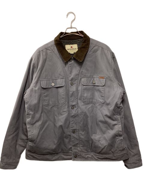 WOOLRICH（ウールリッチ）WOOLRICH (ウールリッチ) 裏地ボアジャケット グレー サイズ:XXLの古着・服飾アイテム