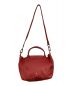 LONGCHAMP (ロンシャン) LE PLIAGE CUIR 2WAYバッグ ピンク：10000円