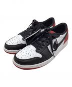 NIKEナイキ）の古着「AIR JORDAN 1 RETRO LOW OG」｜レッド×ブラック