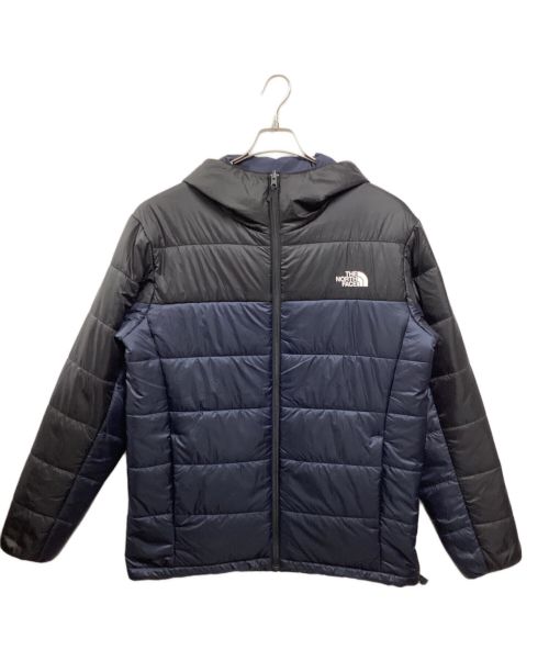 THE NORTH FACE（ザ ノース フェイス）THE NORTH FACE (ザ ノース フェイス) Reversible Anytime Insulated Hoodie JKT ネイビー×ブラック サイズ:XLの古着・服飾アイテム