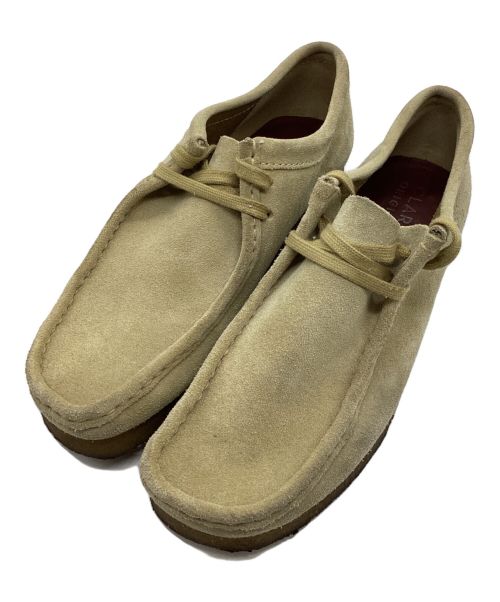 CLARKS ORIGINALS（クラークス オリジナルズ）CLARKS ORIGINALS (クラークス オリジナルズ) ワラビー ベージュ サイズ:US8.5の古着・服飾アイテム