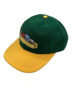 SUPREMEシュプリーム）の古着「Neil Blender Arrow 6-Panel」｜グリーン×イエロー