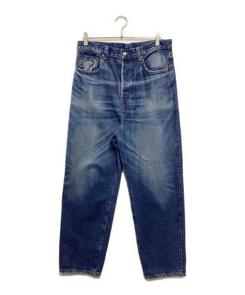 H BEAUTY&YOUTH（エイチ ビューティー&ユース）H BEAUTY&YOUTH (エイチ ビューティアンドユース) AUTHENTIC 5P DROPPED DENIM インディゴ サイズ:Mの古着・服飾アイテム