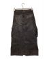 Matin Kim (マーティン・キム) DENIM CARGO LONG SKIRT ブラック サイズ:S：10000円