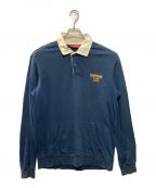 SUPREMEシュプリーム）の古着「Rugby Sweatshirt」｜ネイビー