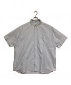 INDIVIDUALIZED SHIRTSインディビジュアライズドシャツ）の古着「DRESS半袖BDシャツ」｜ブルー