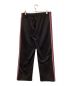 Needles (ニードルズ) Track Pant Poly Smooth (トラックパンツ　ポリスムーズ) ブラック×ピンク サイズ:L：16000円