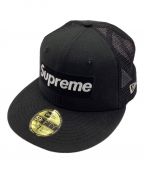 SUPREME×New Eraシュプリーム×ニューエラ）の古着「Box Logo Mesh Back」｜ブラック