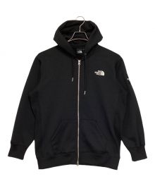 THE NORTH FACE（ザ ノース フェイス）の古着「スクエアロゴフルジップ」｜ブラック