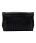 BOTTEGA VENETA (ボッテガベネタ) Vit Lisse Grommet Clutch ブラック：18000円