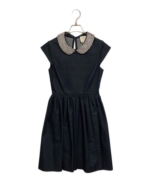 Kate Spade（ケイトスペード）Kate Spade (ケイトスペード) Kimberly Denim Dress インディゴの古着・服飾アイテム