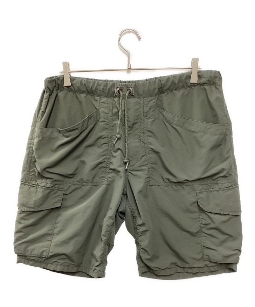 BEAMS PLUS（ビームスプラス）BEAMS PLUS (ビームスプラス) sage de cret (サージュデクレ) Austrian 2way Military Shorts カーキ サイズ:XLの古着・服飾アイテム