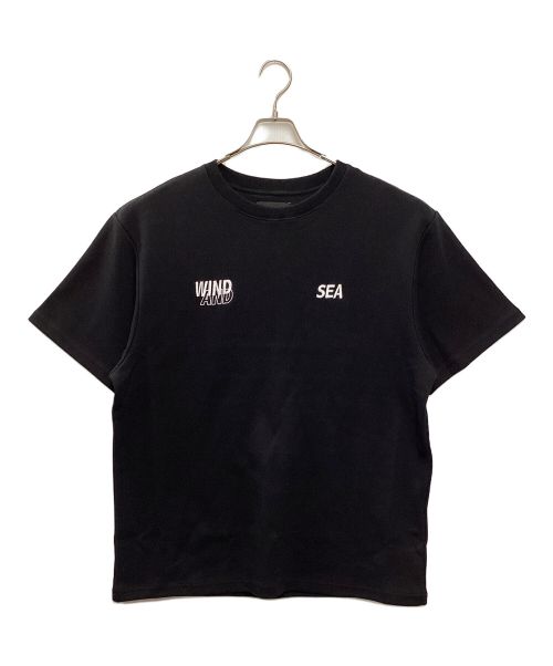 WIND AND SEA（ウィンド アンド シー）WIND AND SEA (ウィンダンシー) WDS-ES TECH S／S TEE ブラック サイズ:XLの古着・服飾アイテム