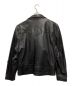 Ginbae40th (ギンバエフォーティ) ライダースジャケット ブラック サイズ:3L：30000円