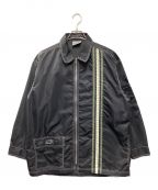 JIMMY'Zジミーズ）の古着「【古着】ZIP UP NYLON JACKET」｜ブラック