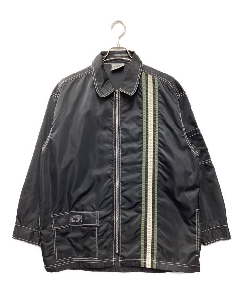 JIMMY'Z（ジミーズ）JIMMY'Z (ジミーズ) 【古着】ZIP UP NYLON JACKET ブラック サイズ:Mの古着・服飾アイテム