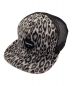 SUPREME（シュプリーム）の古着「Leopard mesh Back 5-Panel Cap」｜ブラック