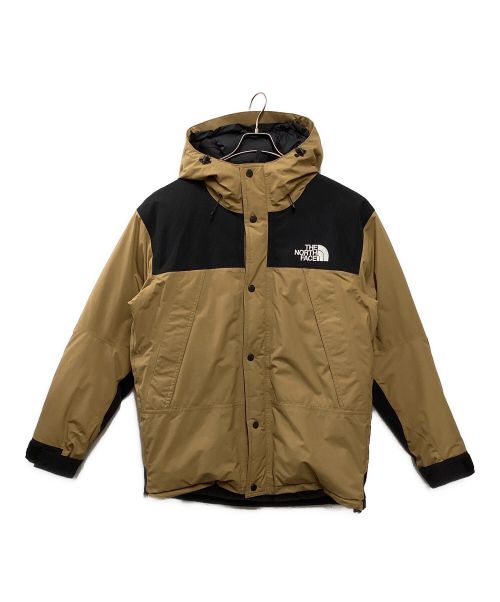 THE NORTH FACE（ザ ノース フェイス）THE NORTH FACE (ザ ノース フェイス) マウンテンダウンジャケット ブラック×ベージュ サイズ:XLの古着・服飾アイテム