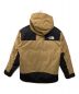 THE NORTH FACE (ザ ノース フェイス) マウンテンダウンジャケット ブラック×ベージュ サイズ:XL：35000円