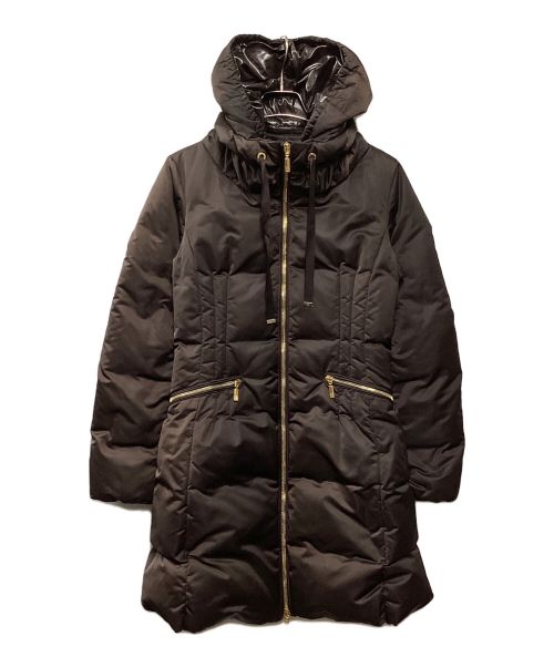 MONCLER（モンクレール）MONCLER (モンクレール) NIMESダウンコート ブラウン サイズ:1の古着・服飾アイテム