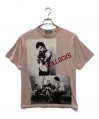 Hysteric Glamourヒステリックグラマー）の古着「DENNIS MORRIS/SID AND NANCY Tシャツ」｜ピンク