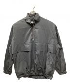 Graphpaperグラフペーパー）の古着「Suvin Sharkskin Stand Collar Anorak」｜グレー