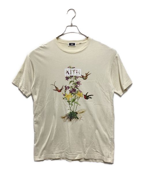 KITH（キス）KITH (キス) プリントTシャツ アイボリー サイズ:Sの古着・服飾アイテム