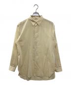 AURALEEオーラリー）の古着「HARD TWIST FINX ORGANDY SHIRT」｜ベージュ