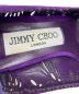 中古・古着 JIMMY CHOO (ジミーチュウ) カットワークスウェードヒールパンプス パープル サイズ:34 1/2：12000円