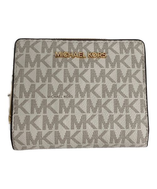 MICHAEL KORS（マイケルコース）MICHAEL KORS (マイケルコース) シグネチャーコンパクトウォレット 未使用品の古着・服飾アイテム