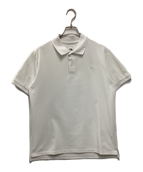 THE NORTH FACE（ザ ノース フェイス）THE NORTH FACE (ザ ノース フェイス) S/S Biz Polo ホワイト サイズ:Lの古着・服飾アイテム