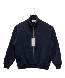 Graphpaper（グラフペーパー）の古着「Bulky Wool Terry Zip Up Sweat」｜ネイビー