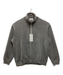 Graphpaper（グラフペーパー）の古着「Bulky Wool Terry Zip Up Sweat」｜グレー