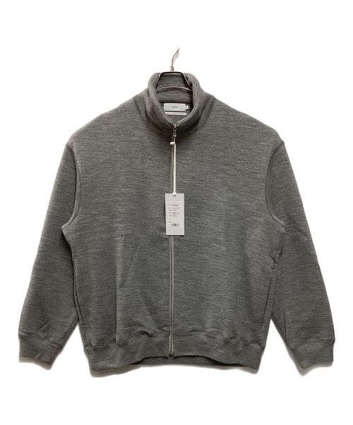 Graphpaper（グラフペーパー）Graphpaper (グラフペーパー) Bulky Wool Terry Zip Up Sweat グレー サイズ:1の古着・服飾アイテム