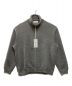 Graphpaper（グラフペーパー）の古着「Bulky Wool Terry Zip Up Sweat」｜グレー