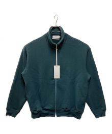 Graphpaper（グラフペーパー）の古着「Bulky Wool Terry Zip Up Sweat」｜グリーン