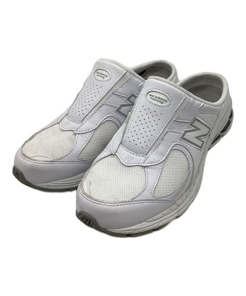 NEW BALANCE（ニューバランス）NEW BALANCE (ニューバランス) BEAMS Exclusive New Balance 2002R Mule ホワイト サイズ:US8の古着・服飾アイテム