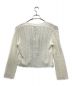 the Barnnet (ザ バーネット) Tid Crochet Knit Cardigan ホワイト サイズ:表記無し 未使用品：7000円