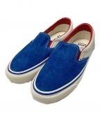 VANS×WTAPSバンズ×ダブルタップス）の古着「OG Classic Slip On」｜ブルー×ホワイト