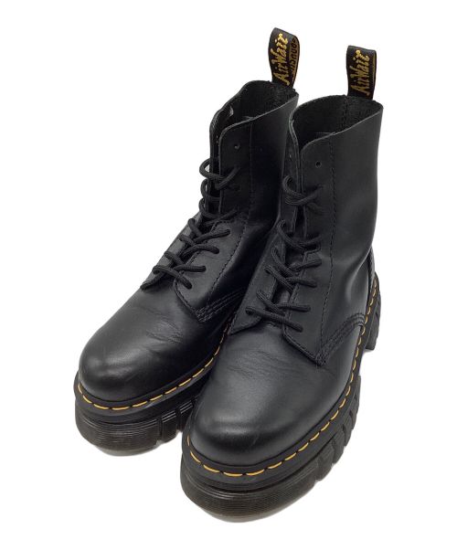 Dr.Martens（ドクターマーチン）Dr.Martens (ドクターマーチン) AUDRICK 8-EYE BOOT ブラック サイズ:US6の古着・服飾アイテム