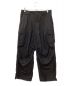 Graphpaper（グラフペーパー）の古着「Wool Cupro Military Cargo Pants」｜ブラック