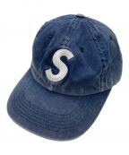 SUPREMEシュプリーム）の古着「Pigment Print S Logo 6Panel Cap」｜ネイビー