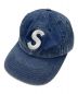 SUPREME（シュプリーム）の古着「Pigment Print S Logo 6Panel Cap」｜ネイビー