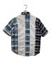 THE NORTHFACE PURPLELABEL (ザ・ノースフェイス パープルレーベル) Patchwork H/S Shirt ブルー サイズ:S：7000円